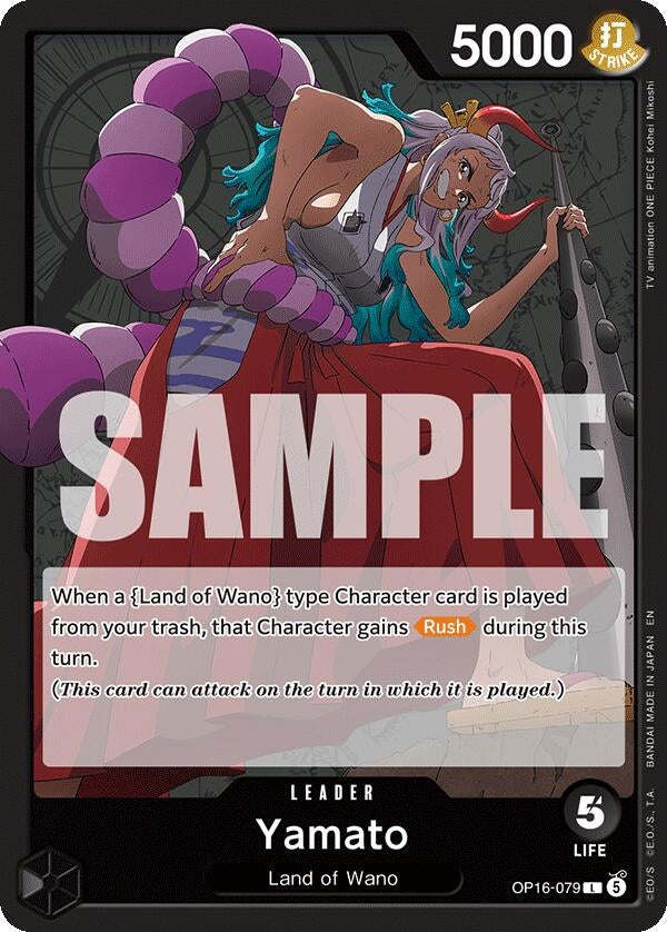 Image for Yamato (079) (OP16-079) (The Time of Battle) - One Piece Card Game