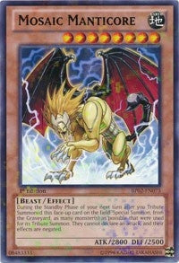 Mosaic Manticore Mosaic Rare (BP02-EN073) [BP02]