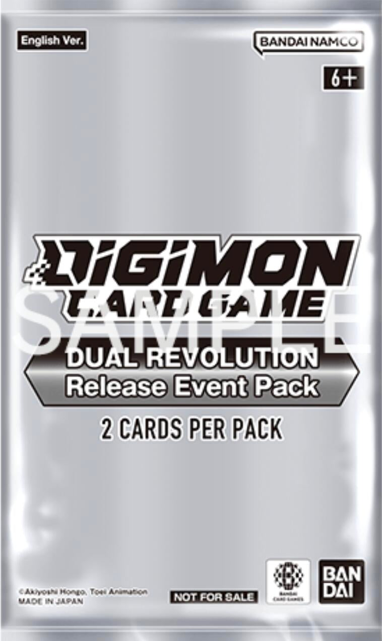 Image for Dual Revolution Release Event Pack - Digimon Card Game