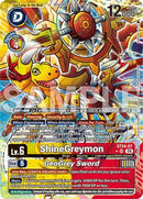 Image for ShineGreymon // GeoGrey Sword (Dual Revolution Release Event Winner) (ST24-07 SR) (Dual Revolution Release Event Cards) - Digimon Card Game