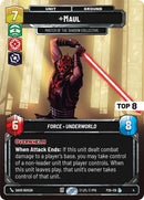 Image for Maul - Master of the Shadow Collective (Top 8) (4) (Organized Play Promos) - Star Wars: Unlimited