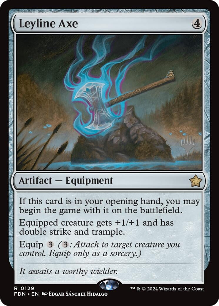 Image for Leyline Axe (129) (Promo Pack: Lorwyn Eclipsed) - Magic: The Gathering
