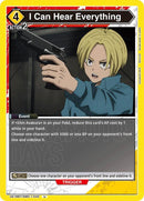 Image for I Can Hear Everything (UE19BT/SMD-1-040) (UE19BT: SAKAMOTO DAYS) - Union Arena