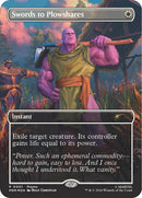 Image for Swords to Plowshares (Borderless) (Magazine Insert) (1) (Media Promos) - Magic: The Gathering