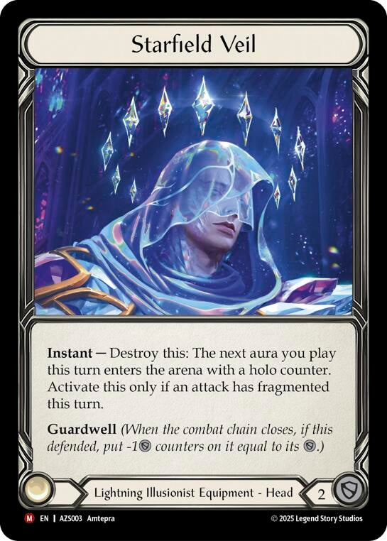 Image for Starfield Veil (AZS003) (Armory Deck: Zyggy) - Flesh and Blood TCG