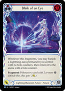 Image for Blink Of An Eye (Red) (AZS007) (Armory Deck: Zyggy) - Flesh and Blood TCG