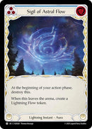 Image for Sigil Of Astral Flow (Blue) (AZS028) (Armory Deck: Zyggy) - Flesh and Blood TCG