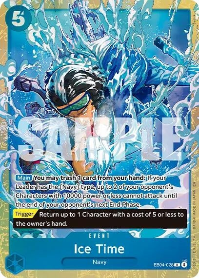 Image for Ice Time (Premium Card Collection -Best Selection Vol. 6-) (EB04-028) (One Piece Promotion Cards) - One Piece Card Game