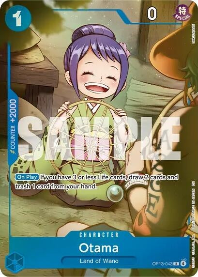 Image for Otama (Premium Card Collection -Best Selection Vol. 6-) (OP13-043) (One Piece Promotion Cards) - One Piece Card Game