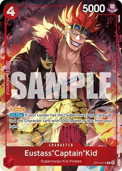 Image for Eustass"Captain"Kid (Premium Card Collection -Best Selection Vol. 6-) (OP14-014) (One Piece Promotion Cards) - One Piece Card Game