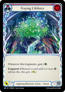 Image for Fraying Lifeforce (OMN007) (Omens of the Third Age) - Flesh and Blood TCG