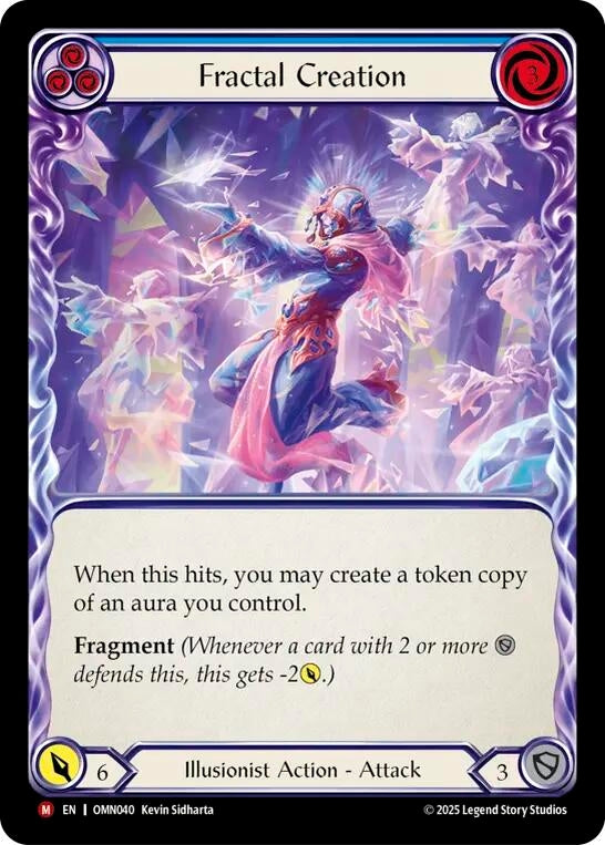 Image for Fractal Creation (OMN040) (Omens of the Third Age) - Flesh and Blood TCG
