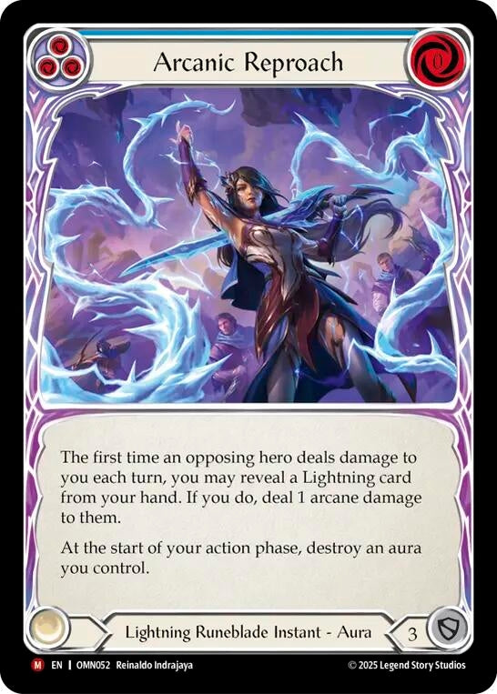 Image for Arcanic Reproach (OMN052) (Omens of the Third Age) - Flesh and Blood TCG