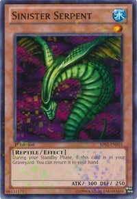 Sinister Serpent Mosaic Rare (BP02-EN015) [BP02]