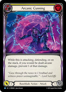Image for Arcanic Cunning (Yellow) (OMN089) (Omens of the Third Age) - Flesh and Blood TCG