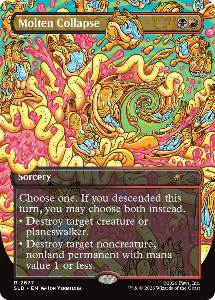 Image for Molten Collapse (2677) (Secret Lair Drop Series) (SLD) - Magic: The Gathering