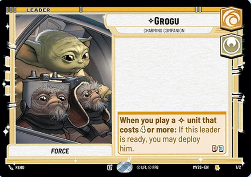 Image for Grogu - Charming Companion (1/2) (Event Exclusive Promos) - Star Wars: Unlimited