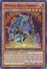Mythical Beast Cerberus Mosaic Rare (BP02-EN042) [BP02]