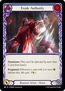 Image for Erode Authority (Blue) (OMN046) (Omens of the Third Age) - Flesh and Blood TCG