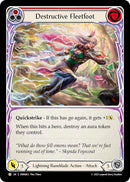 Image for Destructive Fleetfoot (Red) (OMN062) (Omens of the Third Age) - Flesh and Blood TCG