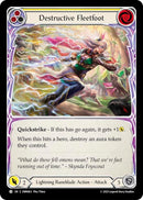 Image for Destructive Fleetfoot (Yellow) (OMN063) (Omens of the Third Age) - Flesh and Blood TCG