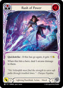 Image for Rush Of Power (Red) (OMN068) (Omens of the Third Age) - Flesh and Blood TCG