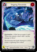 Image for Singeing Flowstride (Yellow) (OMN072) (Omens of the Third Age) - Flesh and Blood TCG