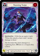 Image for Stunning Swipe (Red) (OMN074) (Omens of the Third Age) - Flesh and Blood TCG