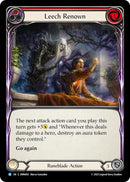 Image for Leech Renown (Red) (OMN092) (Omens of the Third Age) - Flesh and Blood TCG