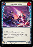 Image for Meteoric Impact (Yellow) (OMN119) (Omens of the Third Age) - Flesh and Blood TCG