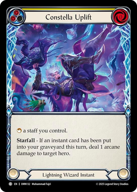 Image for Constella Uplift (Yellow) (OMN132) (Omens of the Third Age) - Flesh and Blood TCG