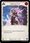 Image for Lightning Form (Red) (OMN150) (Omens of the Third Age) - Flesh and Blood TCG