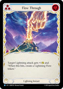 Image for Flow Through (Blue) (OMN158) (Omens of the Third Age) - Flesh and Blood TCG