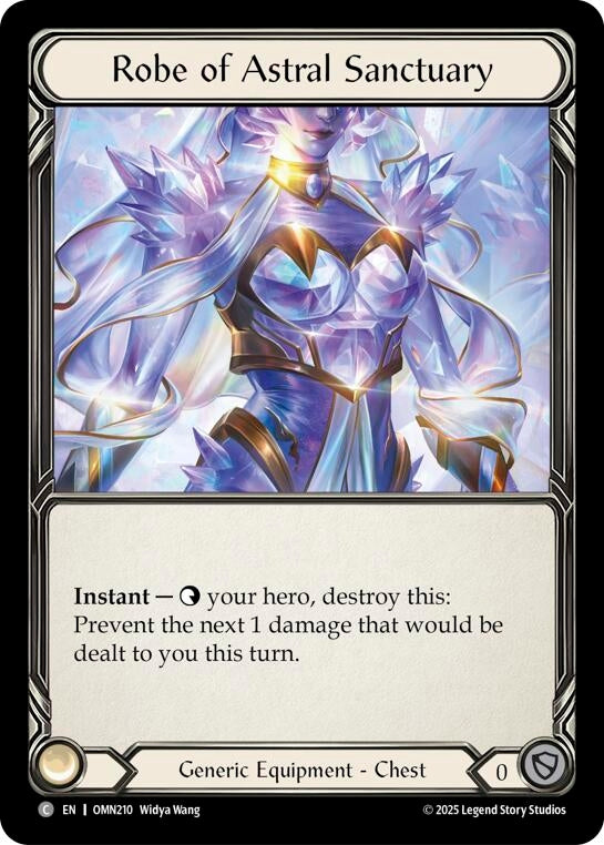 Image for Robe Of Astral Sanctuary (OMN210) (Omens of the Third Age) - Flesh and Blood TCG