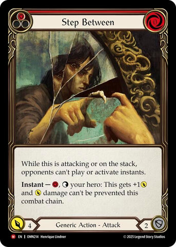 Image for Step Between (Red) (OMN214) (Omens of the Third Age) - Flesh and Blood TCG