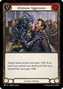 Image for Ominous Aggression (Red) (OMN216) (Omens of the Third Age) - Flesh and Blood TCG