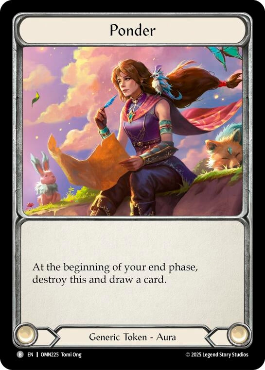 Image for Ponder (OMN225) (Omens of the Third Age) - Flesh and Blood TCG
