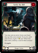 Image for Settle The Bill (Red) (OMN237) (Omens of the Third Age) - Flesh and Blood TCG
