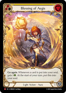 Image for Blessing Of Aegis (Yellow) (Extended Art) (OMN244) (Omens of the Third Age) - Flesh and Blood TCG