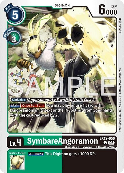 Image for SymbareAngoramon (EX12-050 C) (Digital World Shambala) (EX-12) - Digimon Card Game