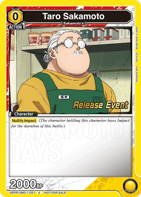 Image for Taro Sakamoto (021) (Release Event) (UE19BT/SMD-1-021) (UE19BT: SAKAMOTO DAYS Release Event Cards) - Union Arena