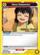 Image for Hana Sakamoto (Release Event) (UE19BT/SMD-1-027) (UE19BT: SAKAMOTO DAYS Release Event Cards) - Union Arena