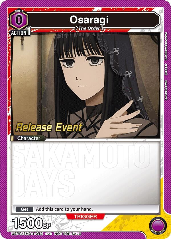 Image for Osaragi (042) (Release Event) (UE19BT/SMD-1-042) (UE19BT: SAKAMOTO DAYS Release Event Cards) - Union Arena