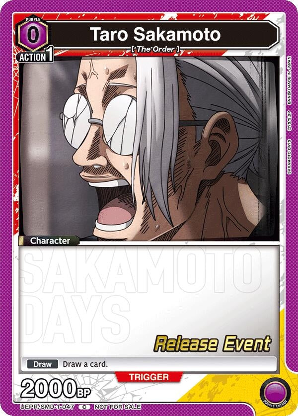 Image for Taro Sakamoto (047) (Release Event) (UE19BT/SMD-1-047) (UE19BT: SAKAMOTO DAYS Release Event Cards) - Union Arena
