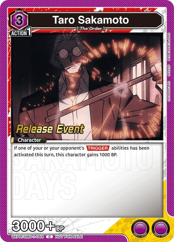 Image for Taro Sakamoto (048) (Release Event) (UE19BT/SMD-1-048) (UE19BT: SAKAMOTO DAYS Release Event Cards) - Union Arena