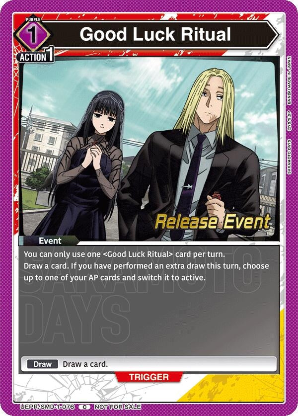 Image for Good Luck Ritual (Release Event) (UE19BT/SMD-1-076) (UE19BT: SAKAMOTO DAYS Release Event Cards) - Union Arena