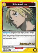 Image for Shin Asakura (014) (Release Event) (UE19BT/SMD-1-014) (UE19BT: SAKAMOTO DAYS Release Event Cards) - Union Arena