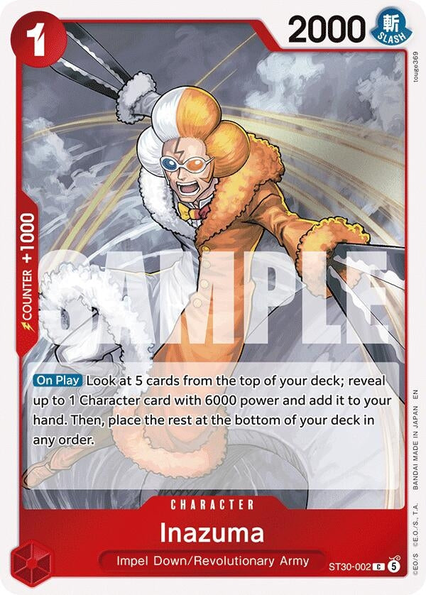Image for Inazuma (ST30-002) (Starter Deck EX: Luffy & Ace) - One Piece Card Game