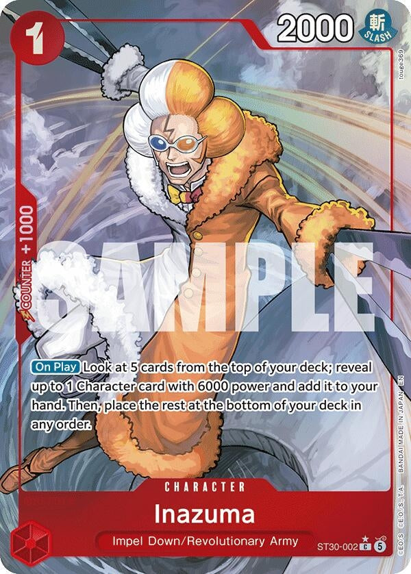 Image for Inazuma (Full Art) (ST30-002) (Starter Deck EX: Luffy & Ace) - One Piece Card Game