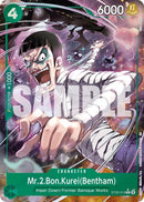 Image for Mr.2.Bon.Kurei(Bentham) (Full Art) (ST30-013) (Starter Deck EX: Luffy & Ace) - One Piece Card Game